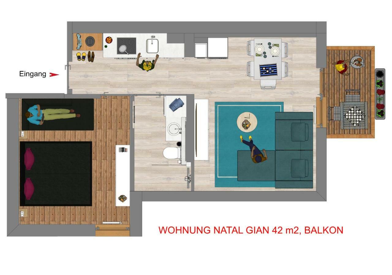 Natal Gian Apartment อิสชเกิล ภายนอก รูปภาพ
